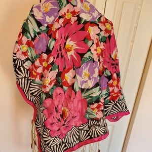 Adrienne Vittadini silk scarf